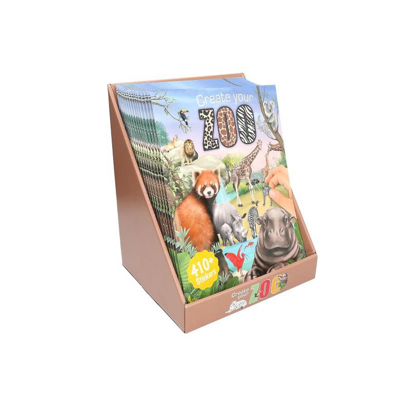 Create your, ZOO stickerboek 13607