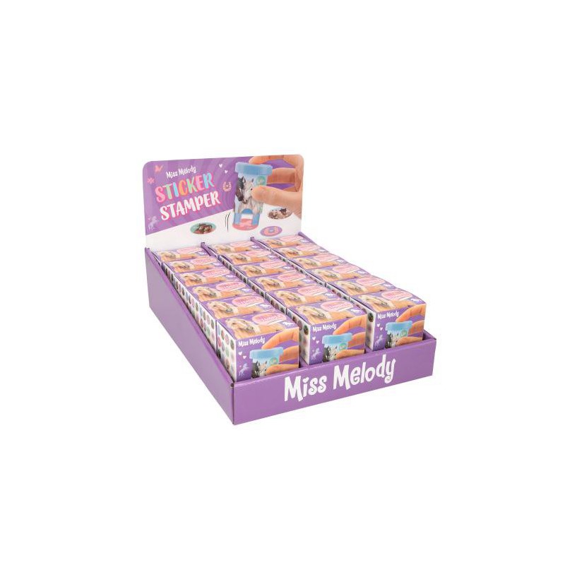 Miss Melody, Sticker stamper 13350