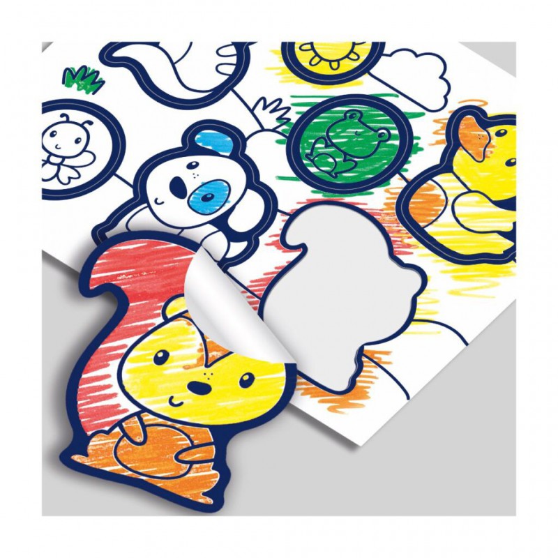 SES - My first, stickers kleuren