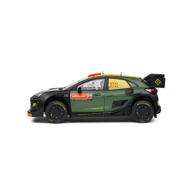 Ford Puma Rally 1 New Zealand '22 Nr7 Bertelli/Scattolin (Groen) - 1:18 - Solido