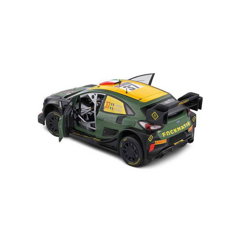 Ford Puma Rally 1 New Zealand '22 Nr7 Bertelli/Scattolin (Groen) - 1:18 - Solido