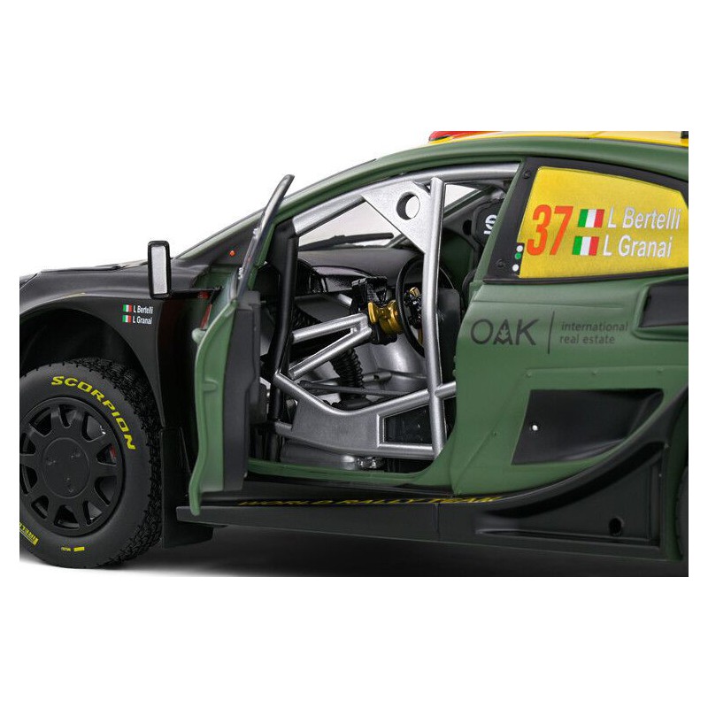Ford Puma Rally 1 New Zealand '22 Nr7 Bertelli/Scattolin (Groen) - 1:18 - Solido