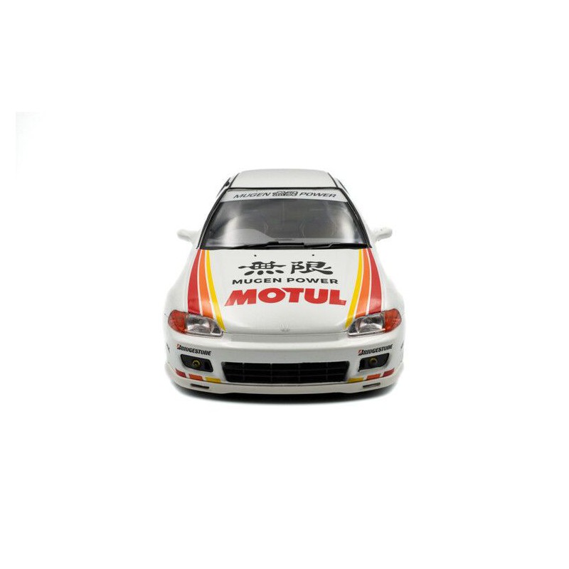 Honda Civic (EG6) Solido Works Mugen Racing '92 (Wit) - 1:18 - Solido
