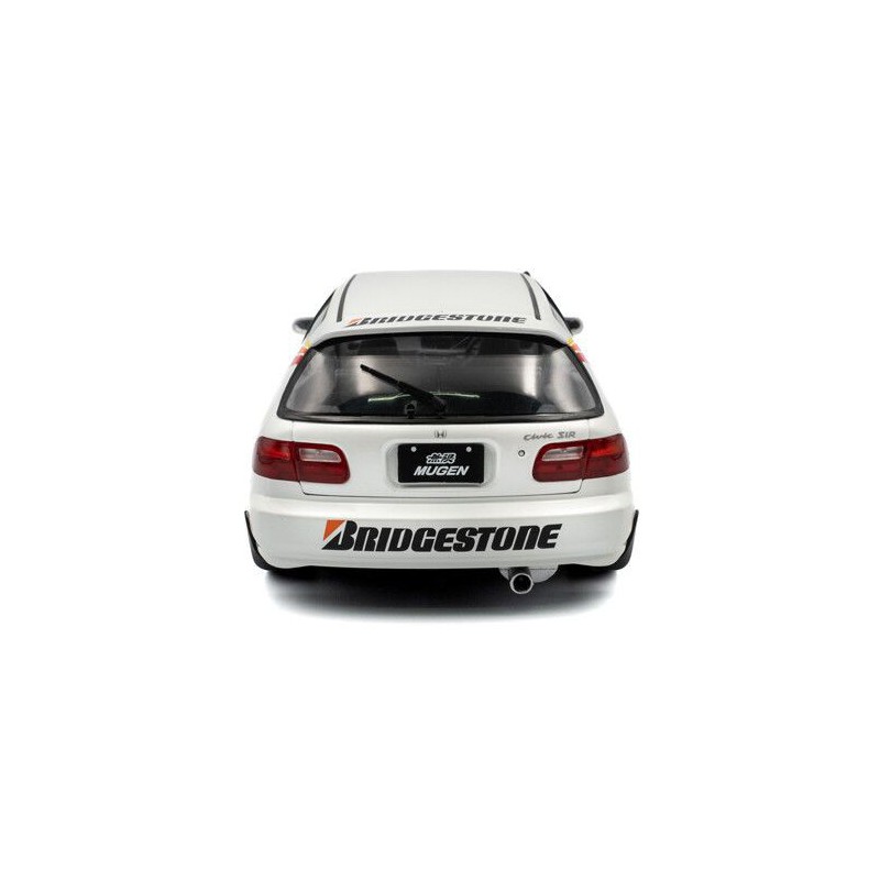Honda Civic (EG6) Solido Works Mugen Racing '92 (Wit) - 1:18 - Solido