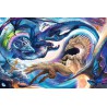 Ravensburger 5000stukjes Groot vliegerfestival bij dag en nacht puzzel met draken Ravensburger 5000stukjes Groot vliegerfestival bij dag en nacht puzzel met draken