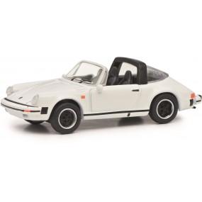 Porsche 911 Carrera 3.2 Targa Wit 1:87, Schuco