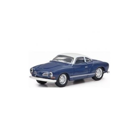 Volkswagen Karmann Ghia Blauw 1:87, Schuco