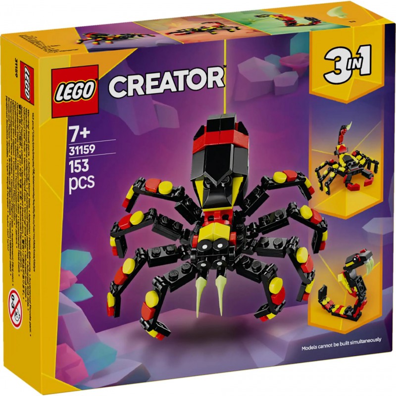 LEGO CREATOR - 31159 Wilde dieren: spannende spin
