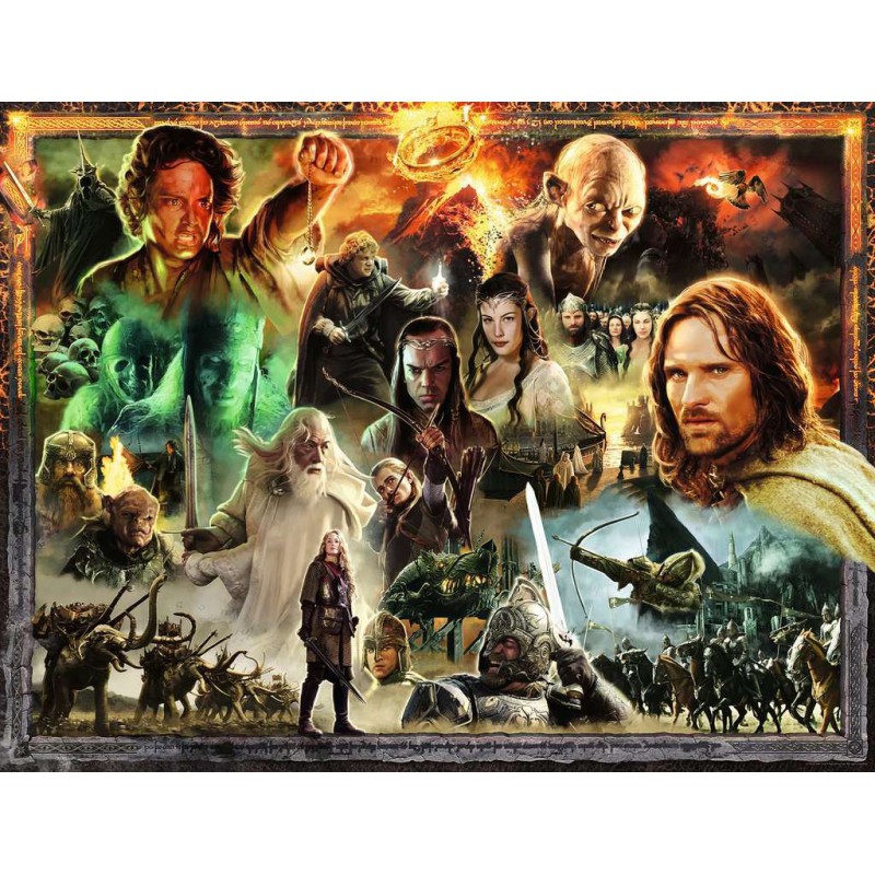 Lord of the Rings, Return of the King, ravensburger 2000stukjes