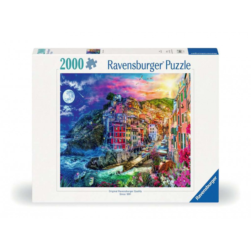 Kleurrijk Cinque Terre, 2000 stukjes Ravensburger
