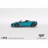 Mclaren 750 Spider (Belize blauw) 1:64, Mini GT (812) RHD