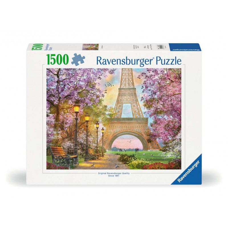 Verliefd in Parijs, 1500 stukjes Ravensburger