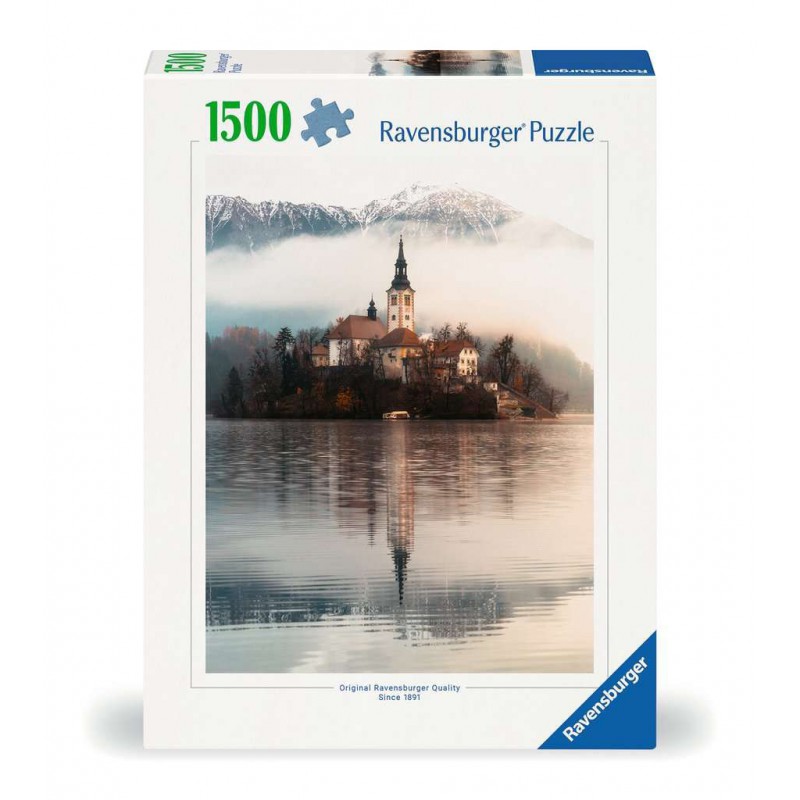 Het eiland van wensen, Bled, Slovenië, 1500 stukjes Ravensburger