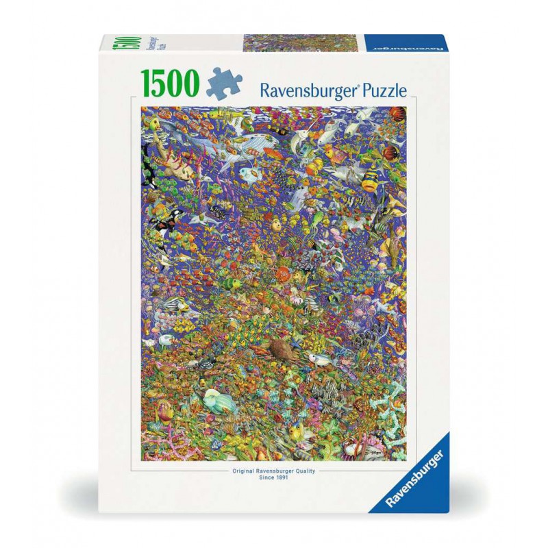 School vissen, 1500 stukjes Ravensburger