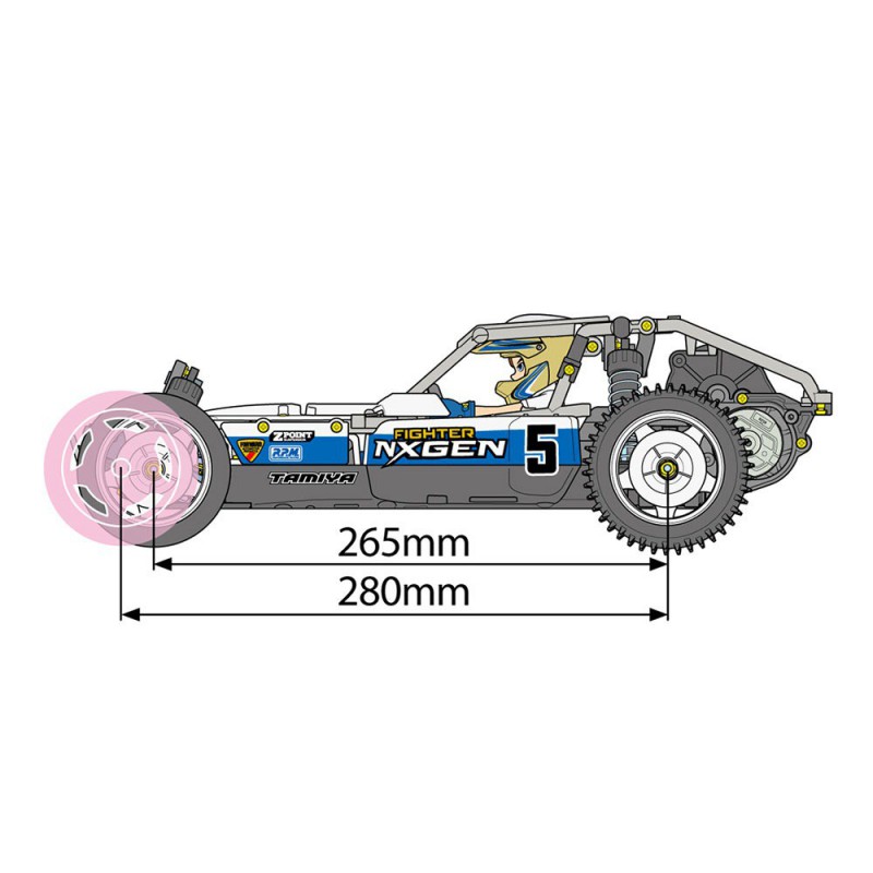 RC Fighter NXGEN, Tamiya, Modelbouw RC