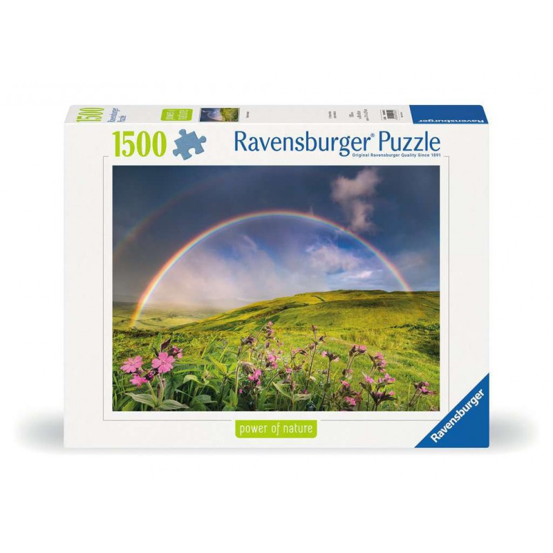 Spectaculaire regenboog, 1500 stukjes Ravensburger