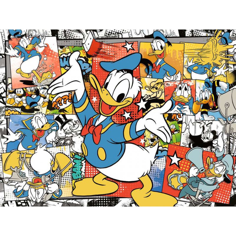 Donald Duck, ravensburger  1500stukjes