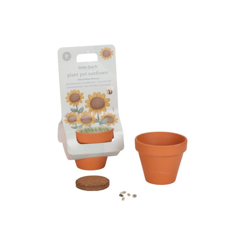 Plantenpotje, zonnebloem - Little Dutch