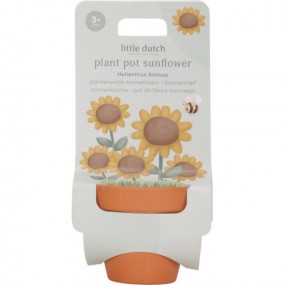 Plantenpotje, zonnebloem - Little Dutch