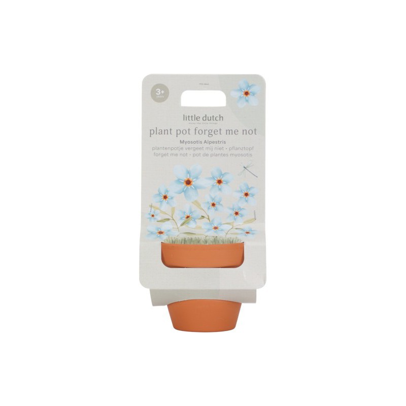 Plantenpotje, vergeet me nietje - Little Dutch