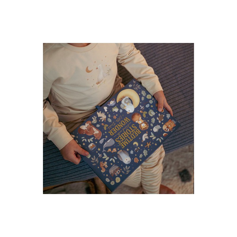 Verhalen projector zaklamp, blauw - Little Dutch