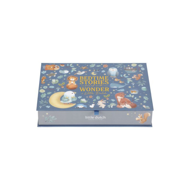 Verhalen projector zaklamp, blauw - Little Dutch