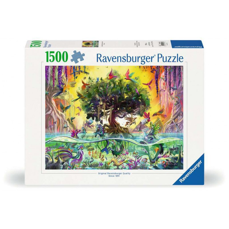 Eenhoorn aan zee en vrienden, 1500 stukjes Ravensburger