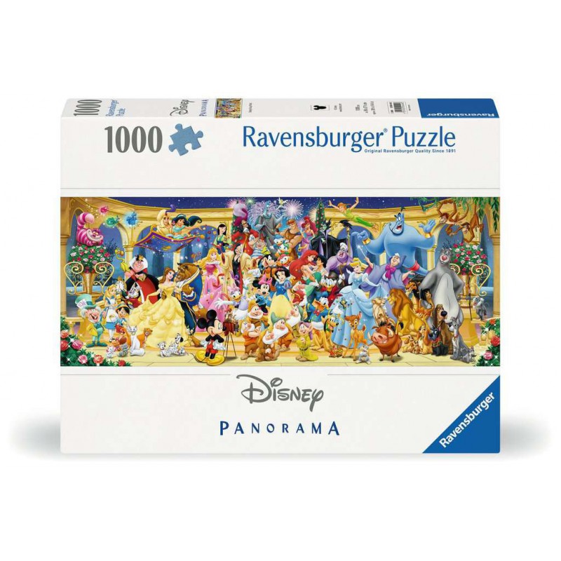 Disney Groepsfoto in Panorama 1000stukjes Ravensburger