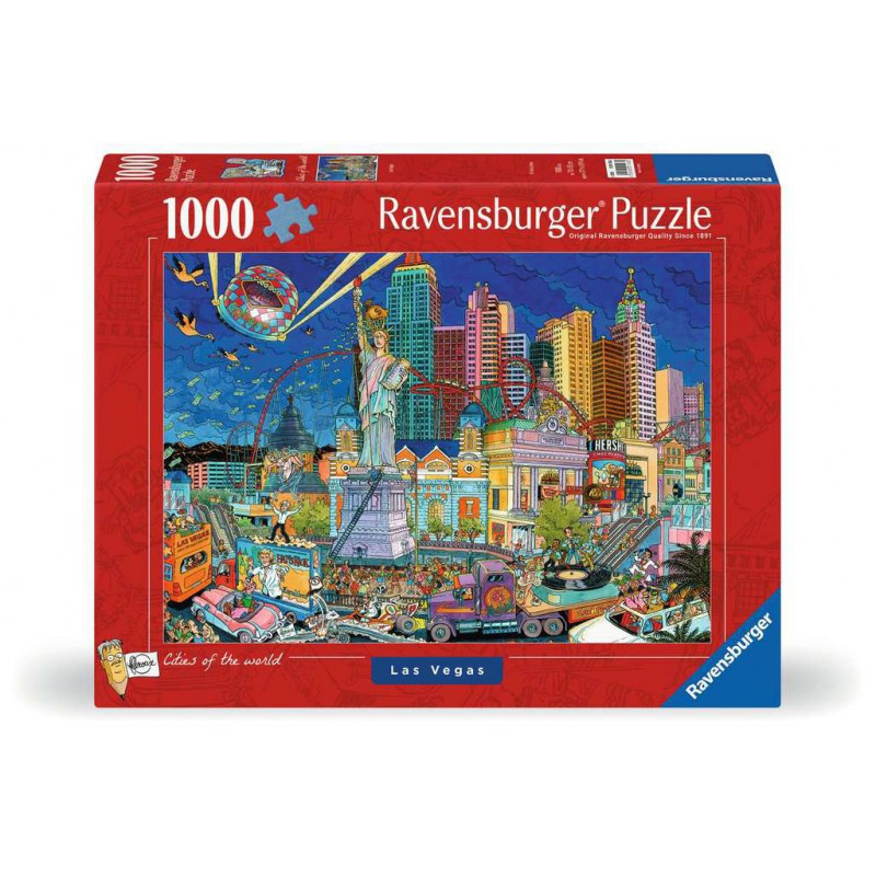 Fleroux: Las Vegas, 1000stukjes Ravensburger