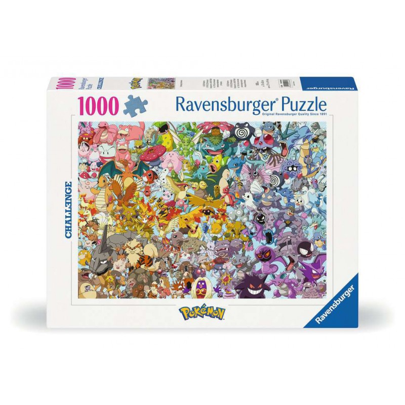 Pokemon challenge, 1000 stukjes Ravensburger