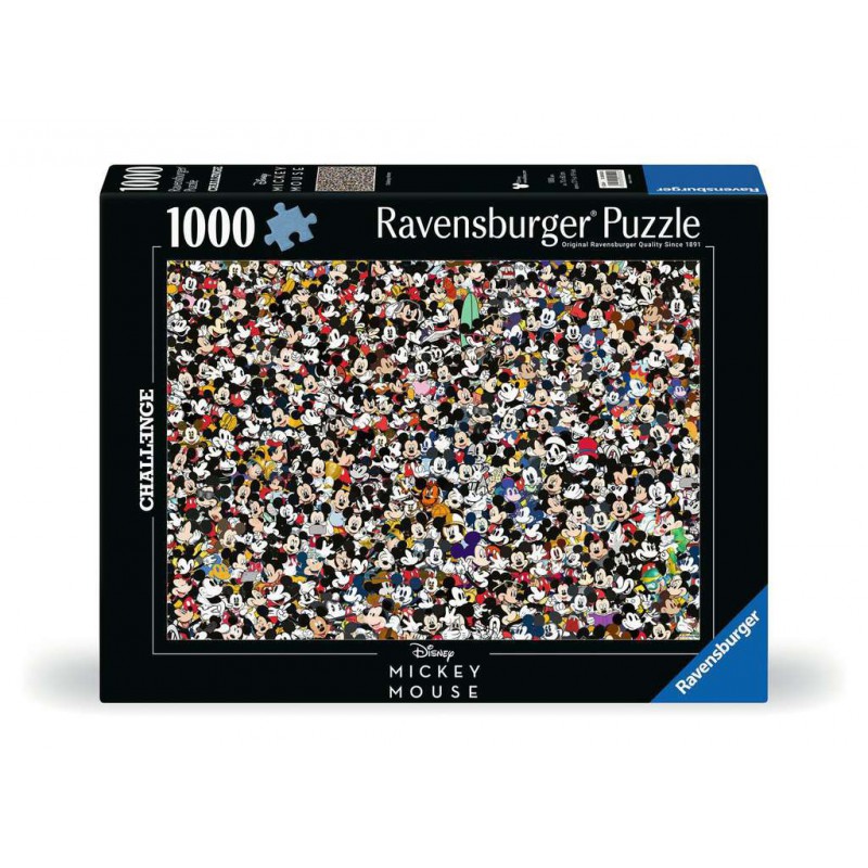 Disney Mickey challenge, 1000 stukjes Ravensburger