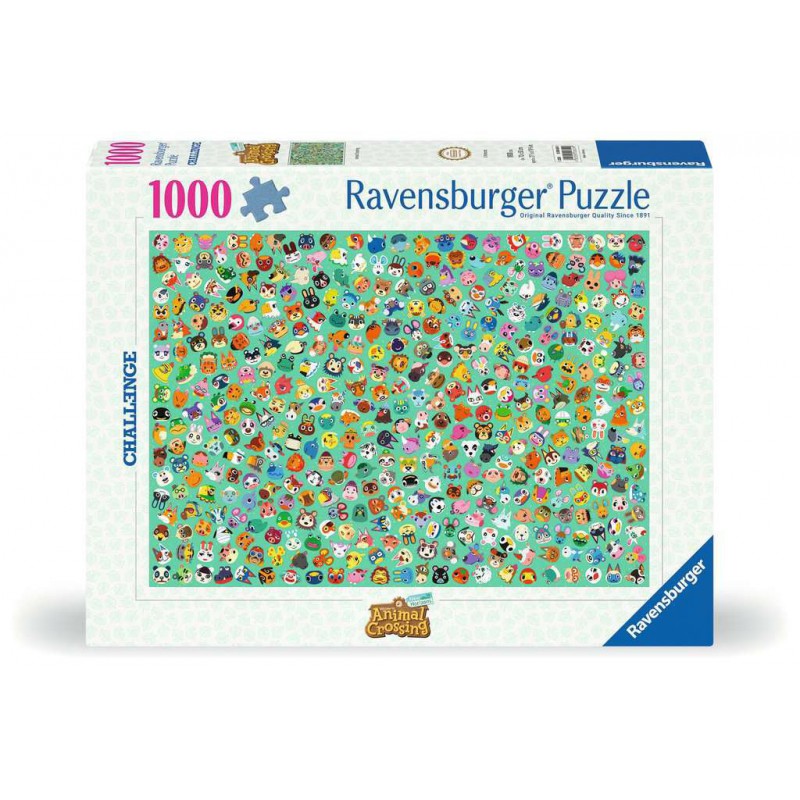 Animal crossing challenge, 1000 stukjes Ravensburger