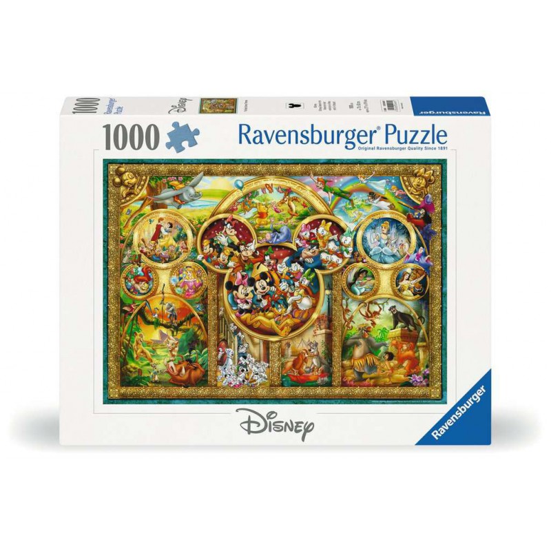 De mooiste Disney thema's, 1000 stukjes Ravensburger