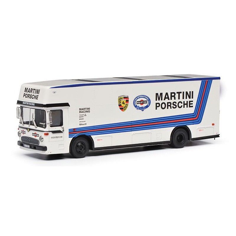 Mercedes Benz O317 Martini Porsche 1:64, Schuco