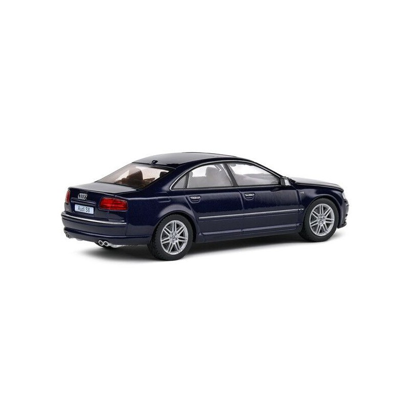 Audi S8 D3 '10 (blauw) - 1:43 - Solido