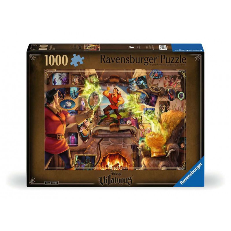 Disney Villainous: Gaston, 1000 stukjes Ravensburger