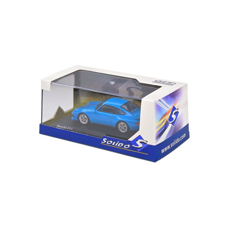 Porsche 911 (993) RS Clubsport '93 (blauw) - 1:43 - Solido