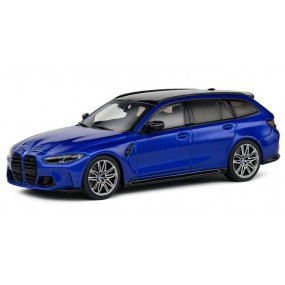 BMW M3 Touring (G81) '23 (blauw) - 1:43 - Solido