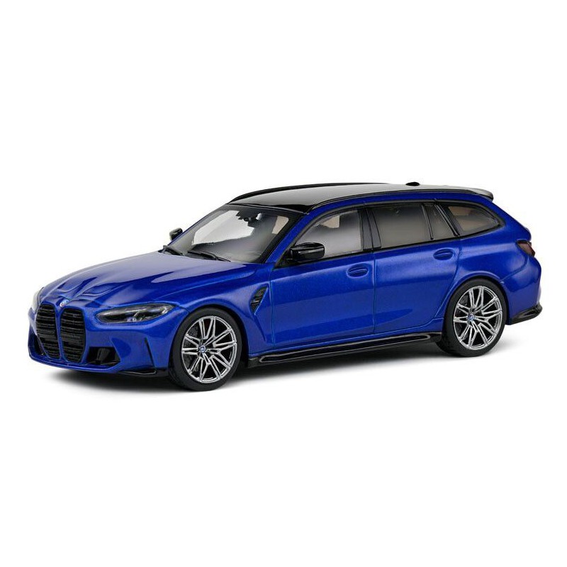 BMW M3 Touring (G81) '23 (blauw) - 1:43 - Solido