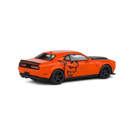 Dodge Challenger SRT Demon '18 (oranje) - 1:43 - Solido