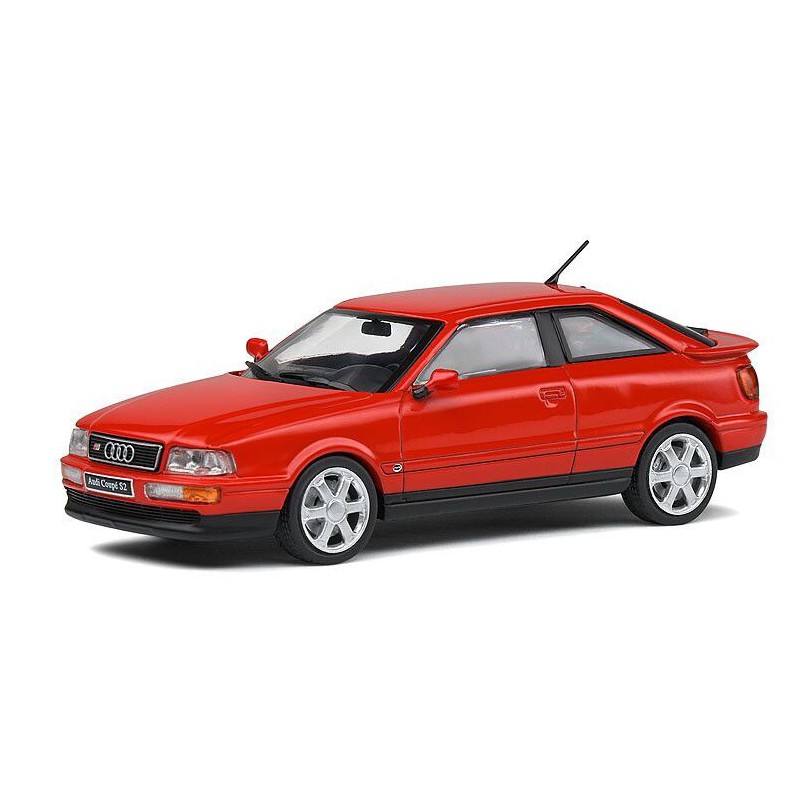 Audi Coupe S2 '92 (rood) - 1:43 - Solido