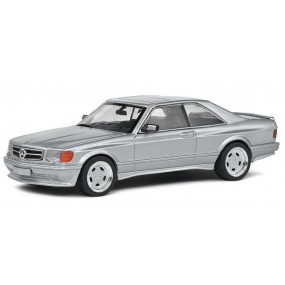 Mercedes Benz 560 SEC wide body (zilver) - 1:43 - Solido