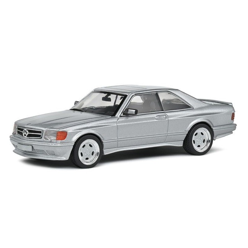 Mercedes Benz 560 SEC wide body (zilver) - 1:43 - Solido