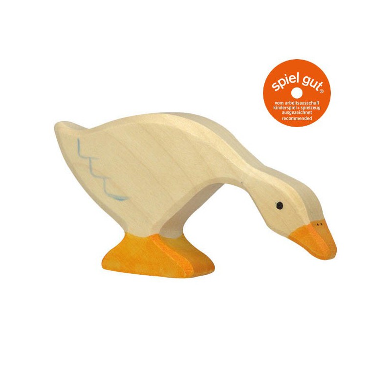 Holztiger - Gans, etend