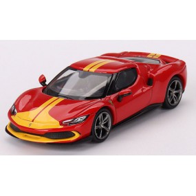Ferrari 296 GTB Assetto Fiorano '23 (Rood),1:64, BBR Models