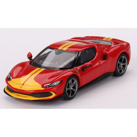 Ferrari 296 GTB Assetto Fiorano '23 (Rood),1:64, BBR Models