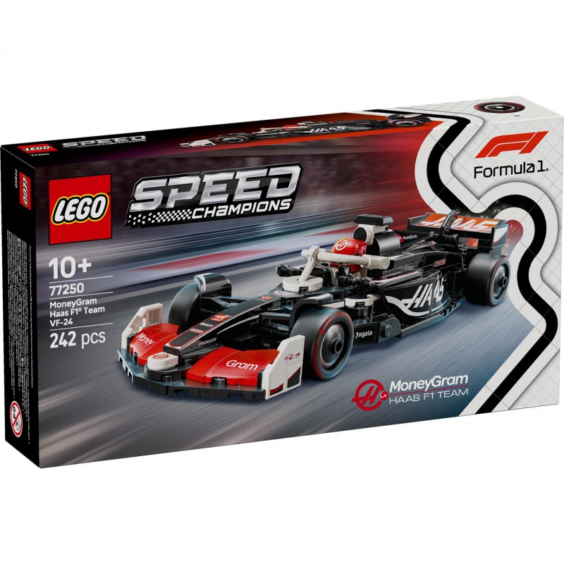 LEGO Speed Champions - 77250 MoneyGram Haas F1 Team VF-24 racewagen