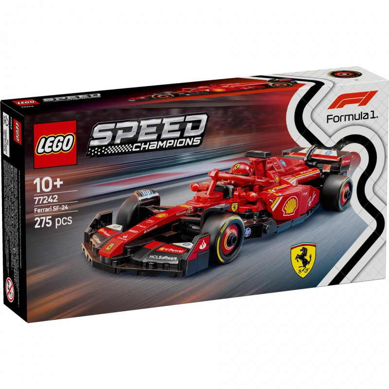LEGO Speed Champions - 77242 Ferrari SF-24 F1 racewagen