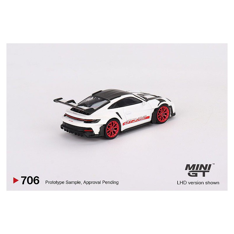 Porsche 911 (992) GT3 RS Weissach pack '23 1:64, Mini GT (706)