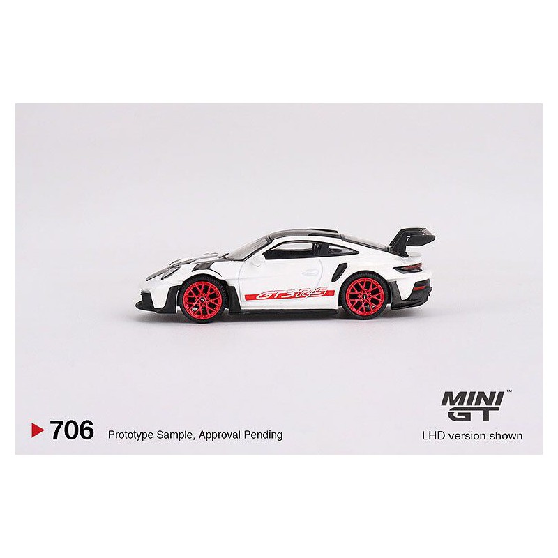 Porsche 911 (992) GT3 RS Weissach pack '23 1:64, Mini GT (706)